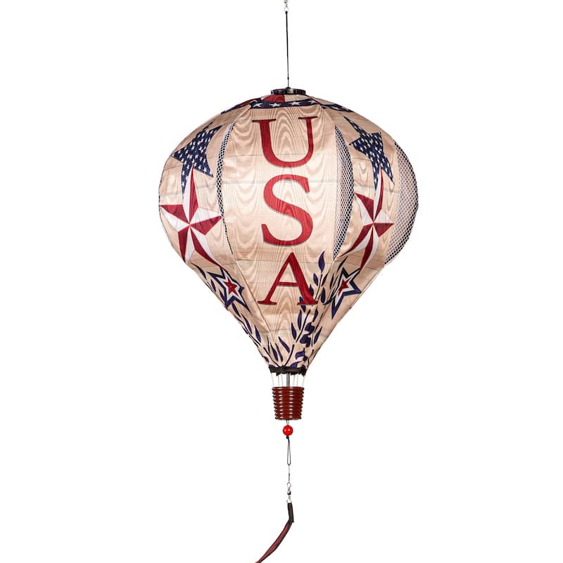 55" Land That I Love Moire Balloon Spinner