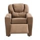 preview thumbnail 13 of 15, Velvet Kids Recliner Chair Sofa