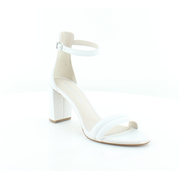 kenneth cole white sandals