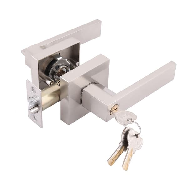 Shop Entry Bedroom Lever Front Door Lock Set Knob Keyed