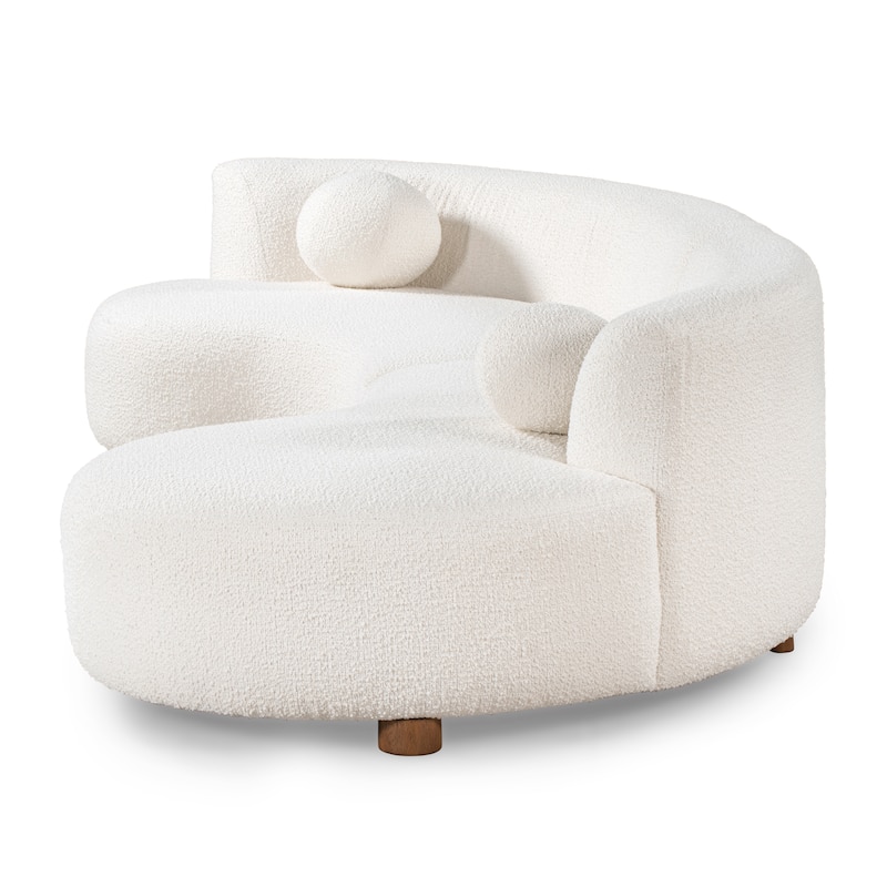 Classic Home Octavia Sectional in Ivory