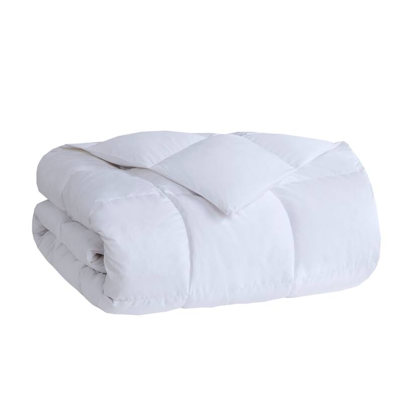 Madison Park Heavy Warmth Goose Feather and Down Oversize Comforter