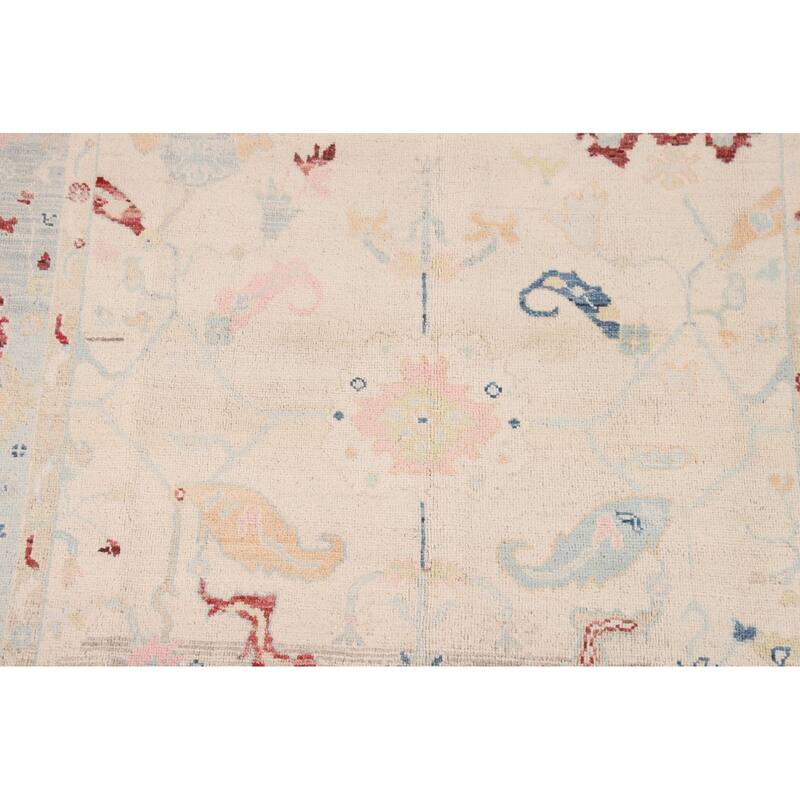 Kazak Oriental Area Rug Hand-Knotted Dining Room Wool Carpet - 5'9" x 7'10"