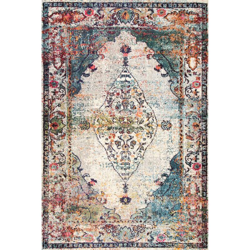 Nuloom Vintage Medallion Veronica Area Rug