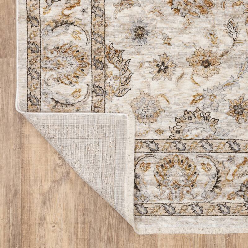 Style Haven Marley Distressed Vintage Fringed Area Rug