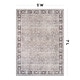 preview thumbnail 55 of 76, Vintage Washable Rug – Low Pile with Subtle Pattern, Perfect for Neutral Spaces in Living Room, Entryway, or Bedroom