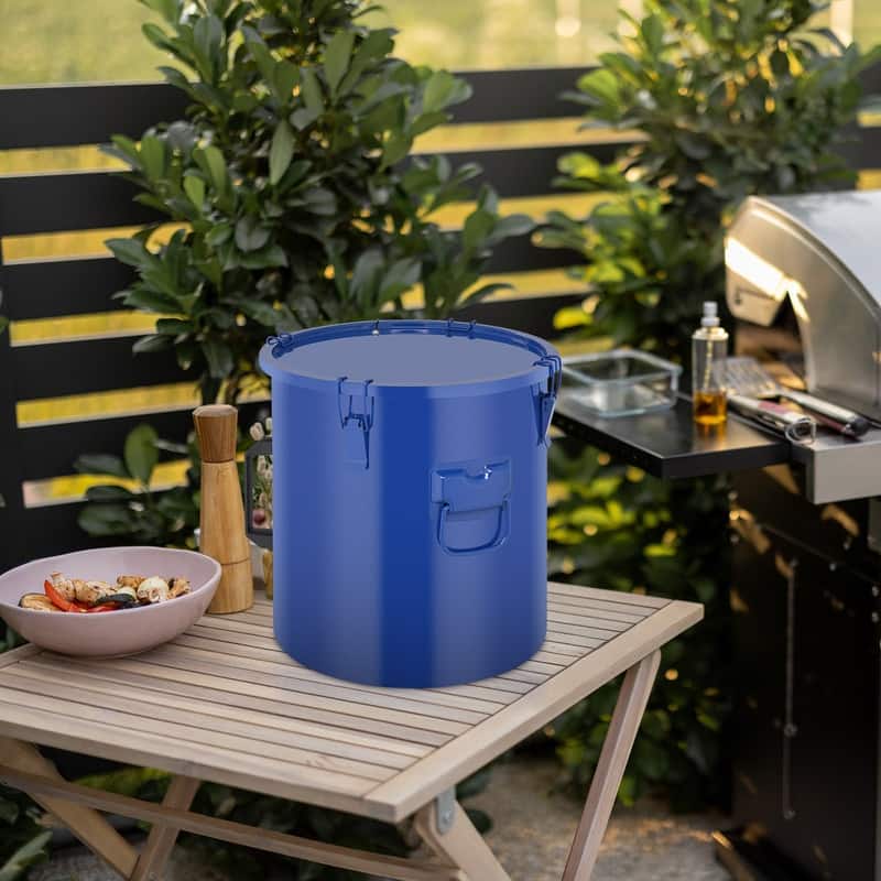 8 Gallon Fryer Oil Disposal Carbon Steel Fryer Grease Bucket