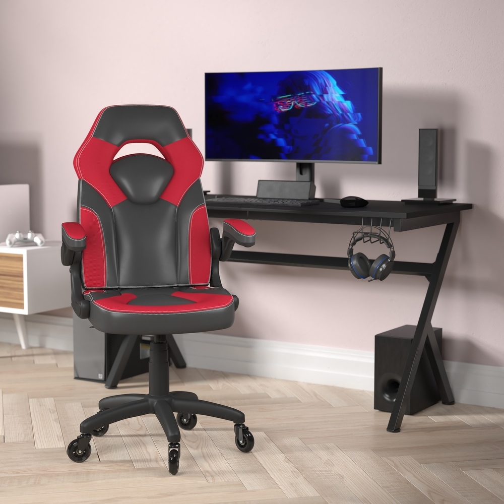 Lancaster home gaming clearance desk & chair set