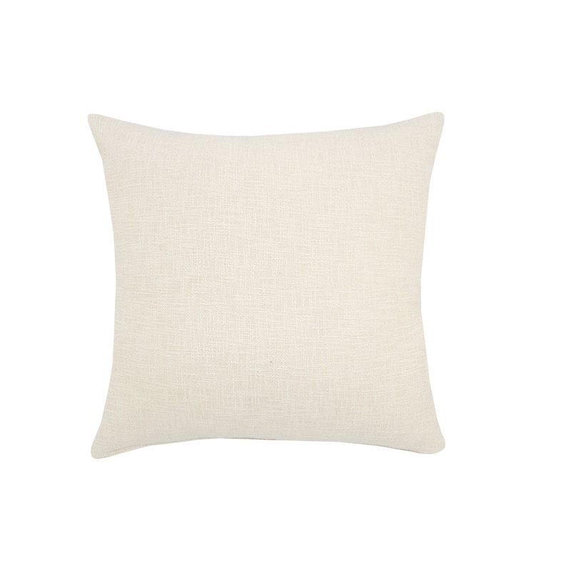 Solid Decorative Diamond Tufted Cotton Throw Pillow