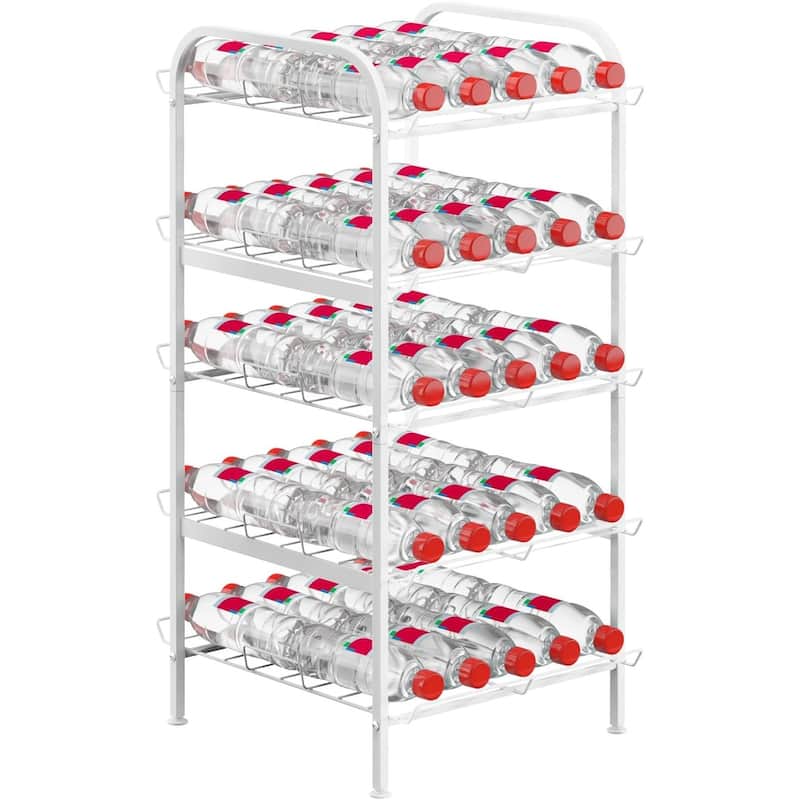 Water Bottle Organizer Vertical Free Standing Storage
