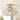 12.6" Modern Vinatge Brass Dimmable 1-Light Semi-Flush Mount Ceiling Light with Clear Diamond-Shaped Glass Shades for Hallway