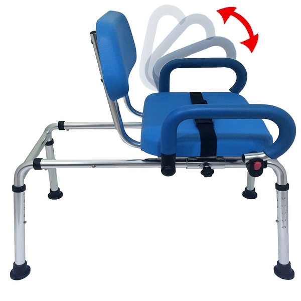 Platinum Health Carousel Sliding Transfer Bench With Swivel Seat