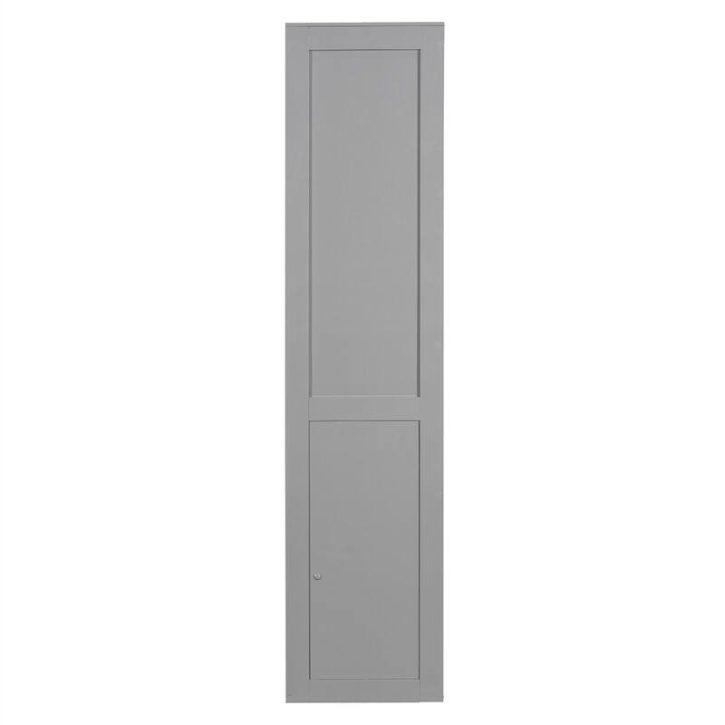 Queen Size Murphy Bed Wall Bed with LED Lights, Folding Murphy Bed Cabinet, Space Saving Design Murphy Chest Bed