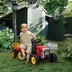 preview thumbnail 6 of 6, Battery-Powered Ride-On Tractor, Dual Motors, Music, and Parental Remote Control