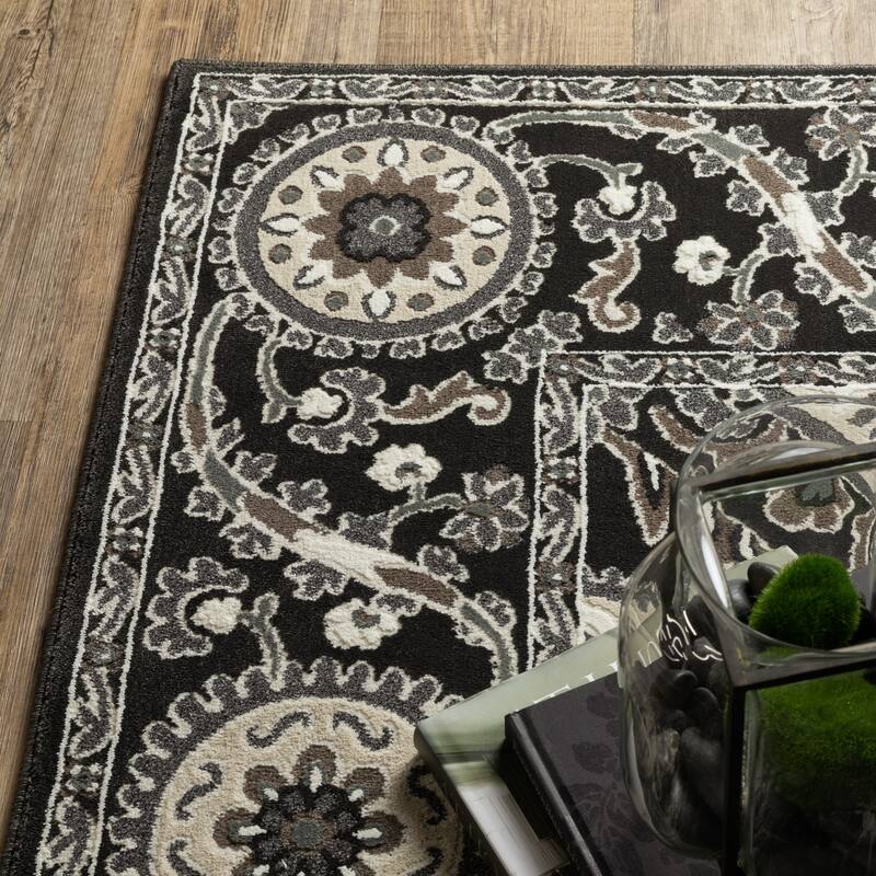 HomeRootsOriental Traditional Rectangle Area Rug