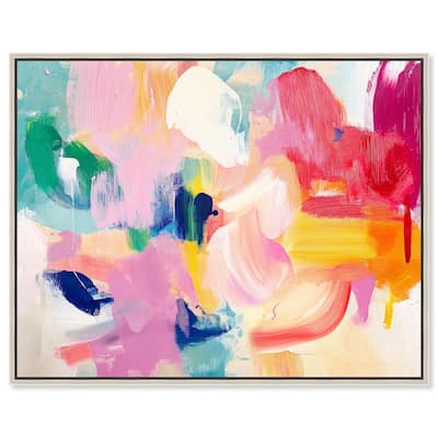 Pigment Play I Canvas by Art Remedy