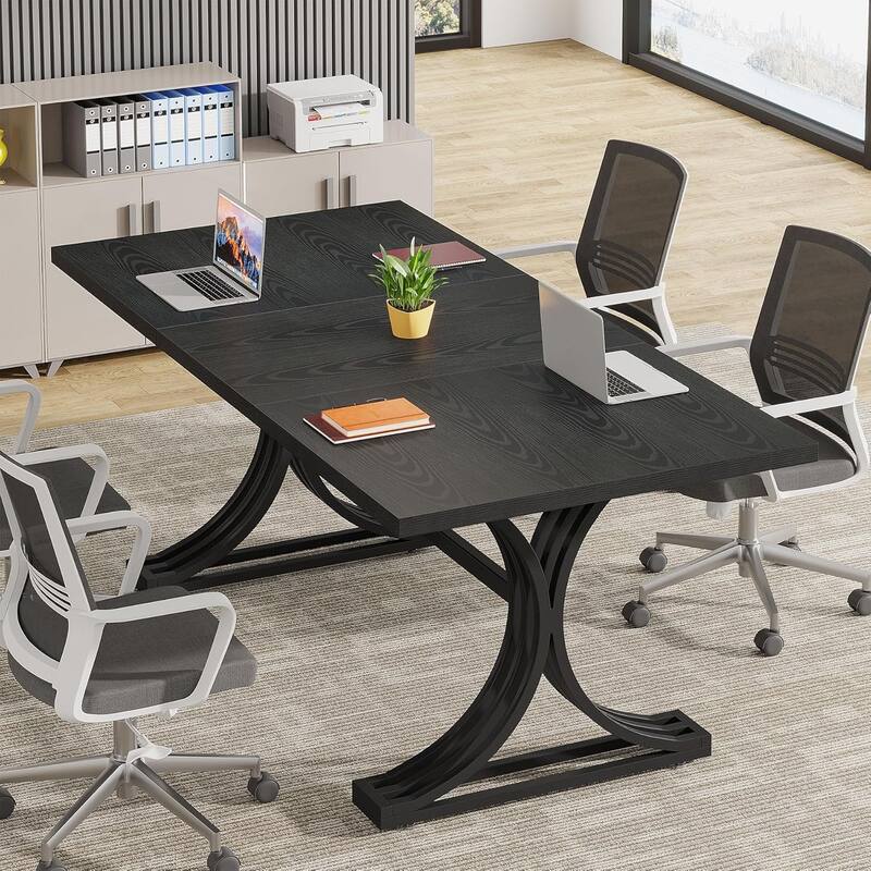 5FT Conference Table, Modern Meeting Table for Office Conference Room