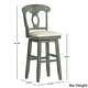 preview thumbnail 9 of 79, Eleanor Napoleon Back Wood Swivel Chair by iNSPIRE Q Classic