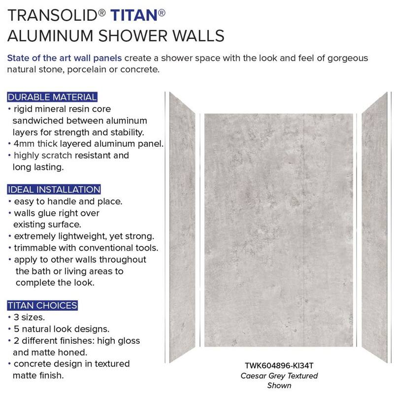 Transolid TWK604896-T Titan 96" High x 60" Wide x 48" Deep Textured