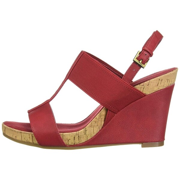 Aerosoles Womens Plush Behind Wedge Sandal