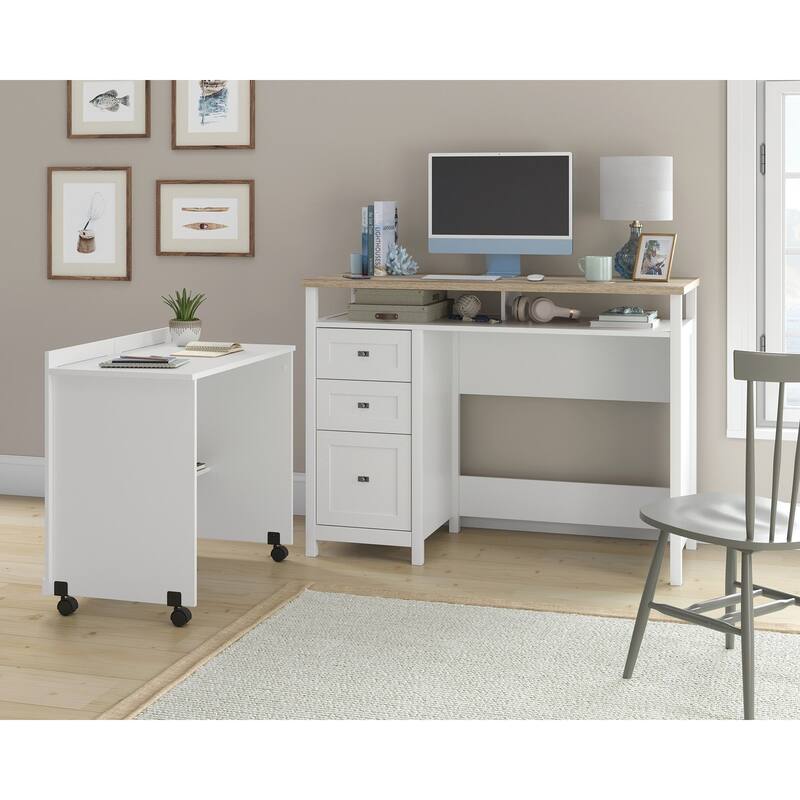 Cottage Road Credenza Desk Wh A2
