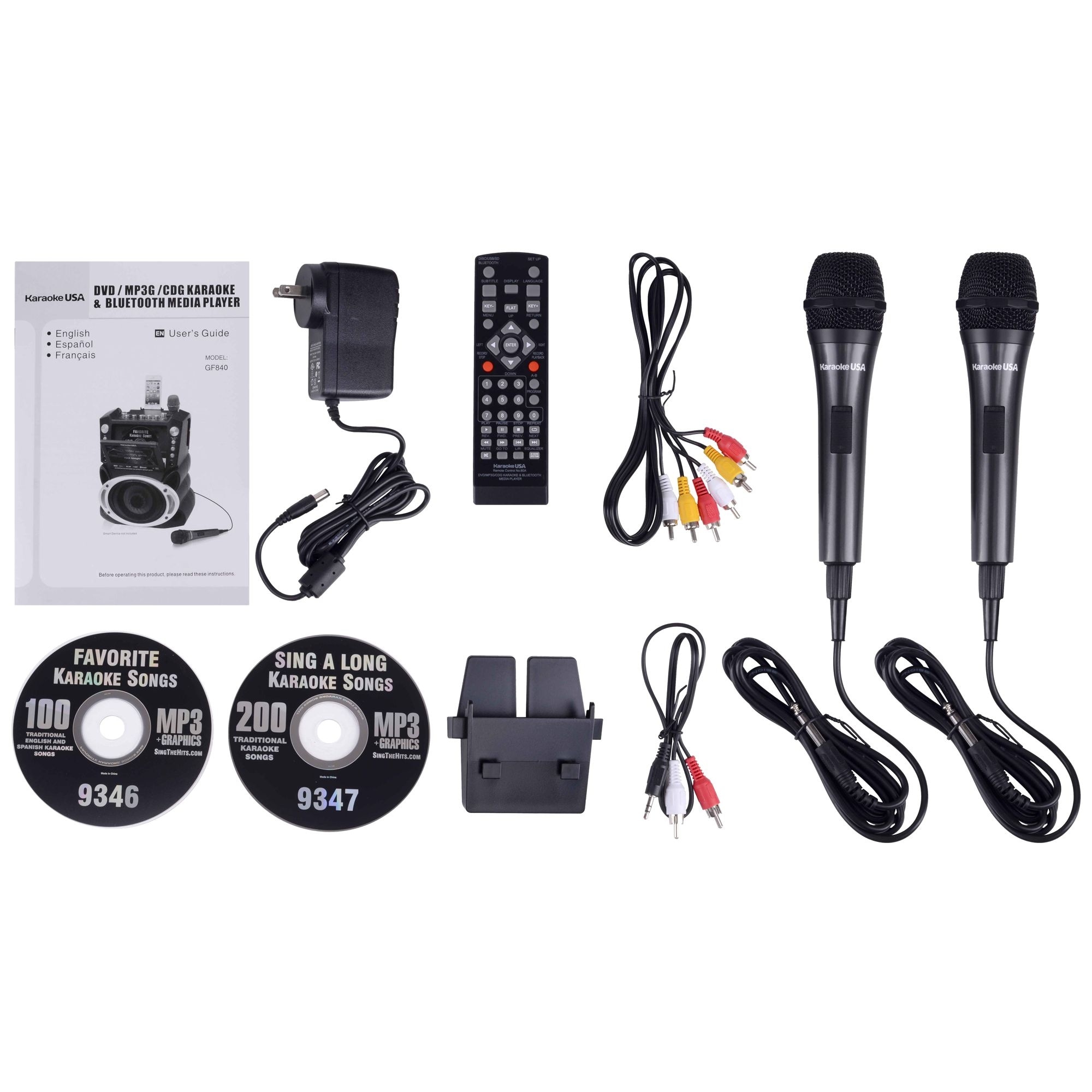 Karaoke Usa GF846 Karaoke Machine With Dvd/Cdg/Mp3g - Bed Bath