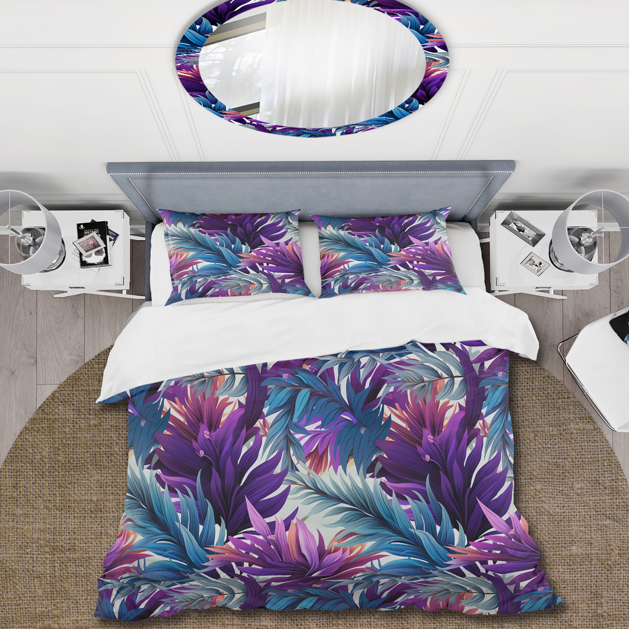 Purple pillow bed bath beyond sale