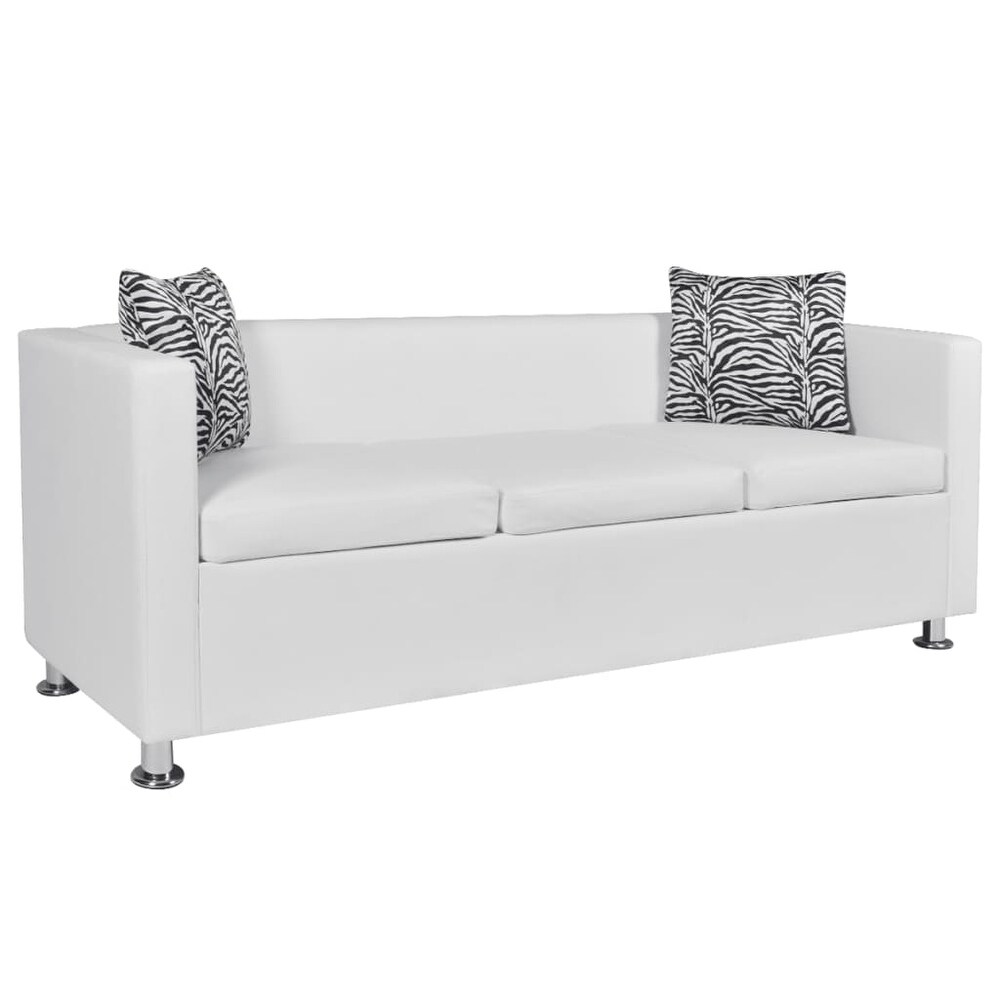 Donna Two Cushion Or Single Bench Seat Fabric Sofa With Track Arms