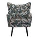 preview thumbnail 57 of 80, Alyssa Mid-century Upholstered Arm Chair by Christopher Knight Home - 30.25"D x 34.25"W x 39.75"H