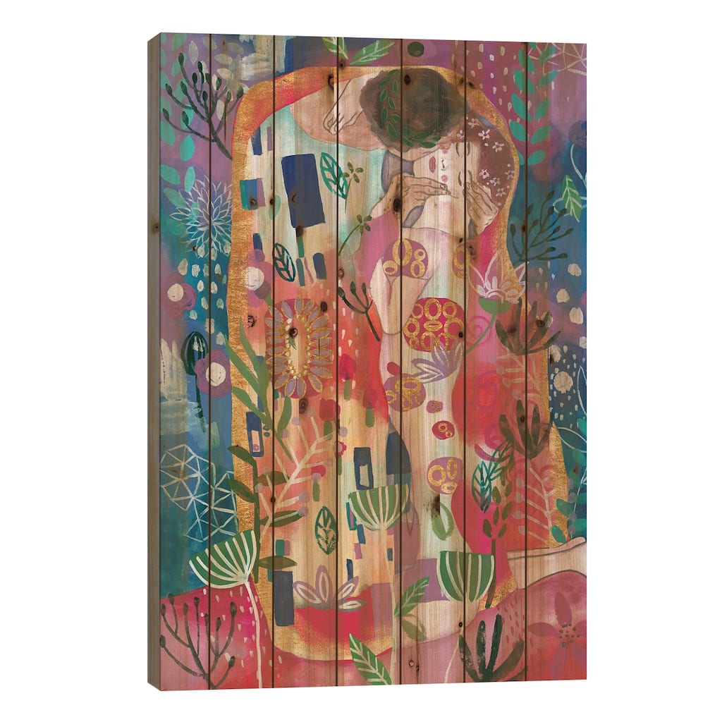 In Dreams II Print On Wood by Melissa Wang - Multi-Color