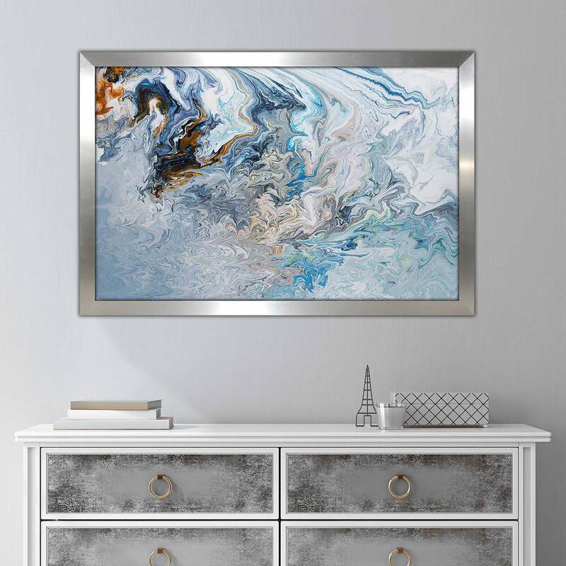 "Reading The Current" by Ruth Fromstein Print on Acrylic.