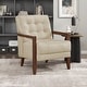 preview thumbnail 1 of 71, Leland Leather Match Accent Chair