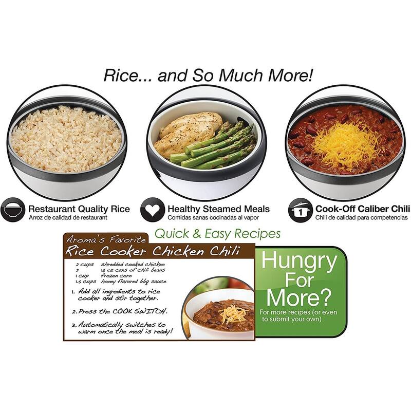 Aroma Housewares 20Cup Rice Cooker & Food Steamer On Sale Bed Bath