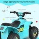 preview thumbnail 33 of 34, Costway 6V Kids Electric Quad ATV 4 Wheels Ride on Toy Toddlers