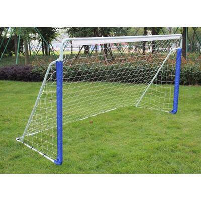Portable Soccer Gate Courtyard Soccer Match with Nets Storage for Home