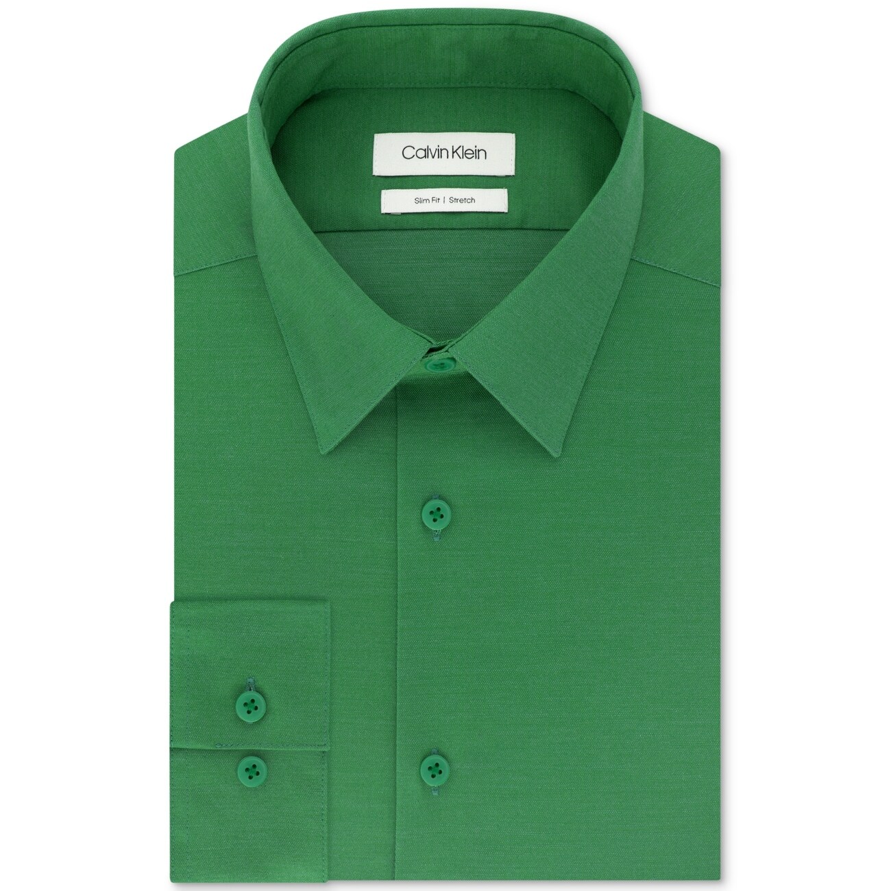 calvin klein forest green dress