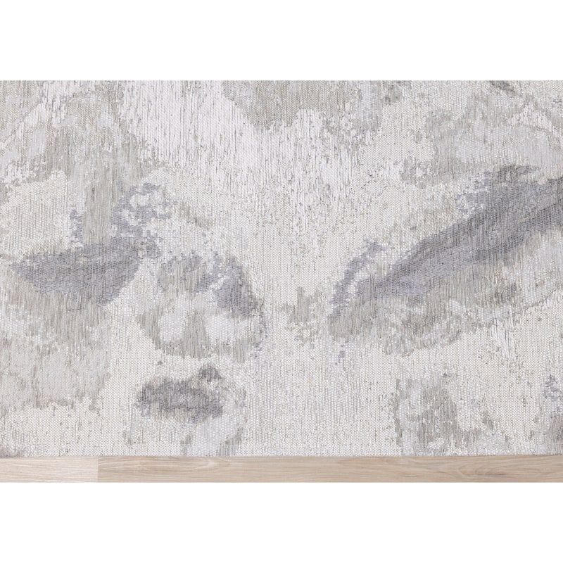 Kylie Collection - Grey/Cream Granite Rug