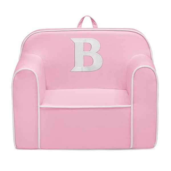 slide 2 of 3, Delta Children Personalized Monogram Cozee Chair - Customize with Letter B