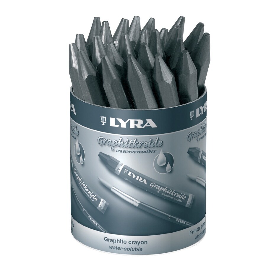 Shop Lyra Non Toxic Water Soluble Graphite Crayon Assorted Tips