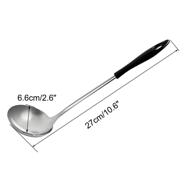 Soup ladle best sale size