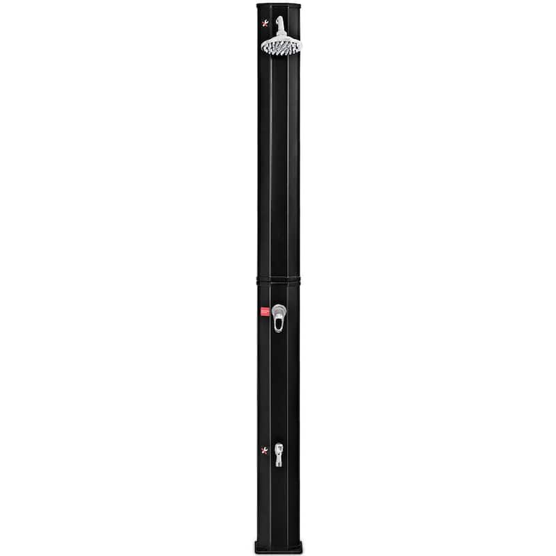 Costway 9.3 Gallon Outdoor Solar Heating Shower 7.2Ft Adjustable