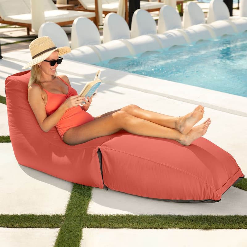 Jaxx Prado Patio Bean Bag Lounge - Flamingo