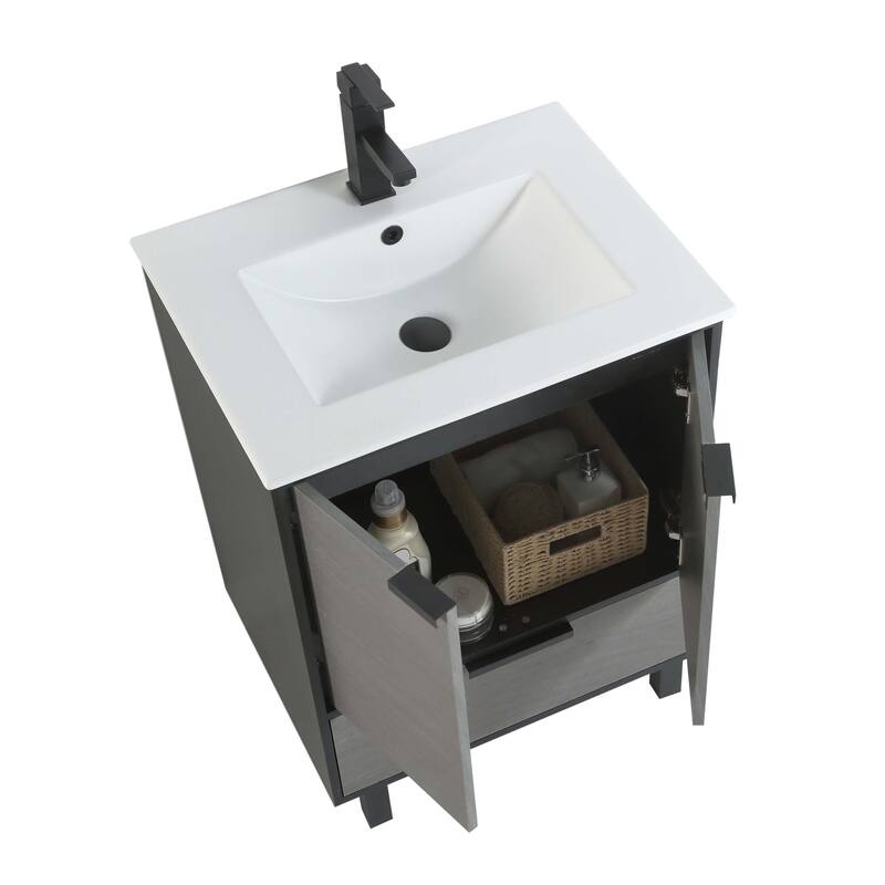 Fine Fixture Bathroom Vanity and Sink, ADA Compliant