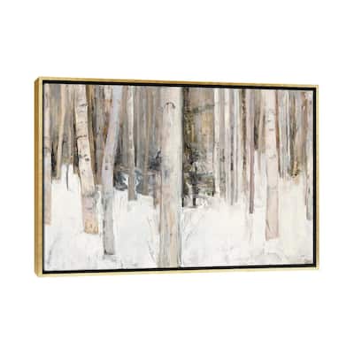 iCanvas "Warm Winter Light III" by Julia Purinton Framed Canvas Print