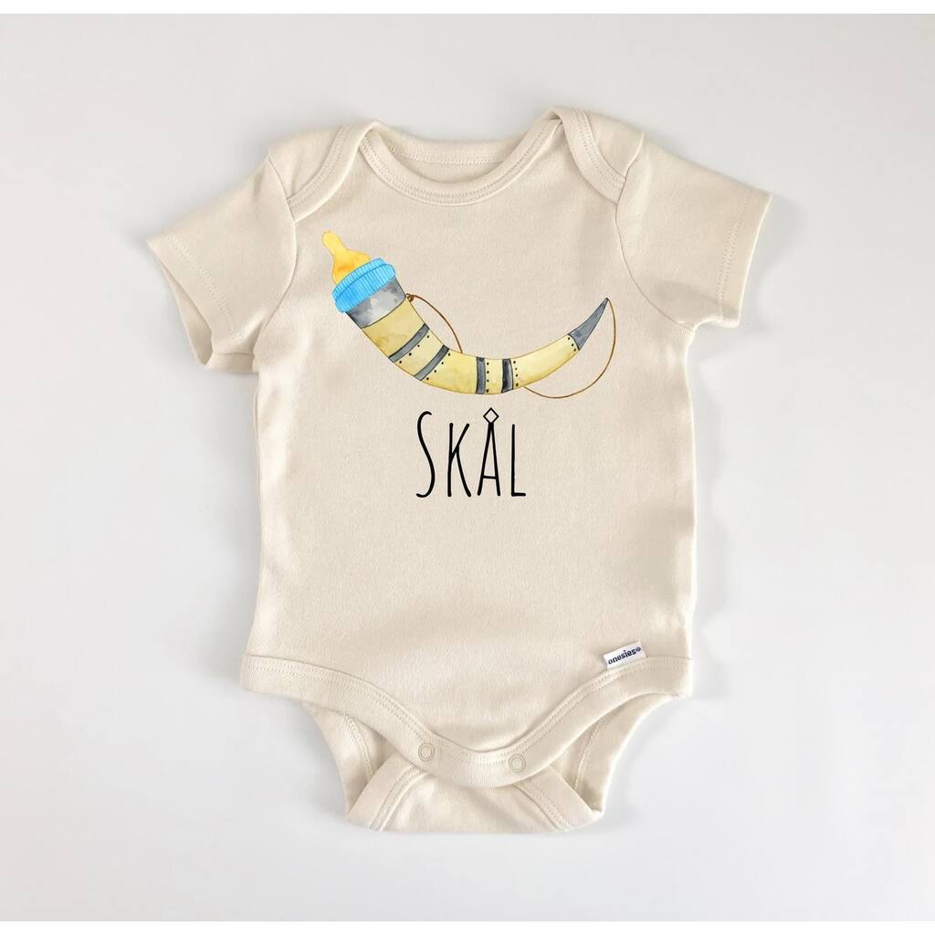 Viking Nordic - Baby Boy Girl Clothes Infant Bodysuit Funny Cute Newborn