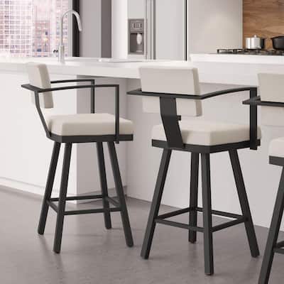 Amisco Akers Swivel Counter Stool
