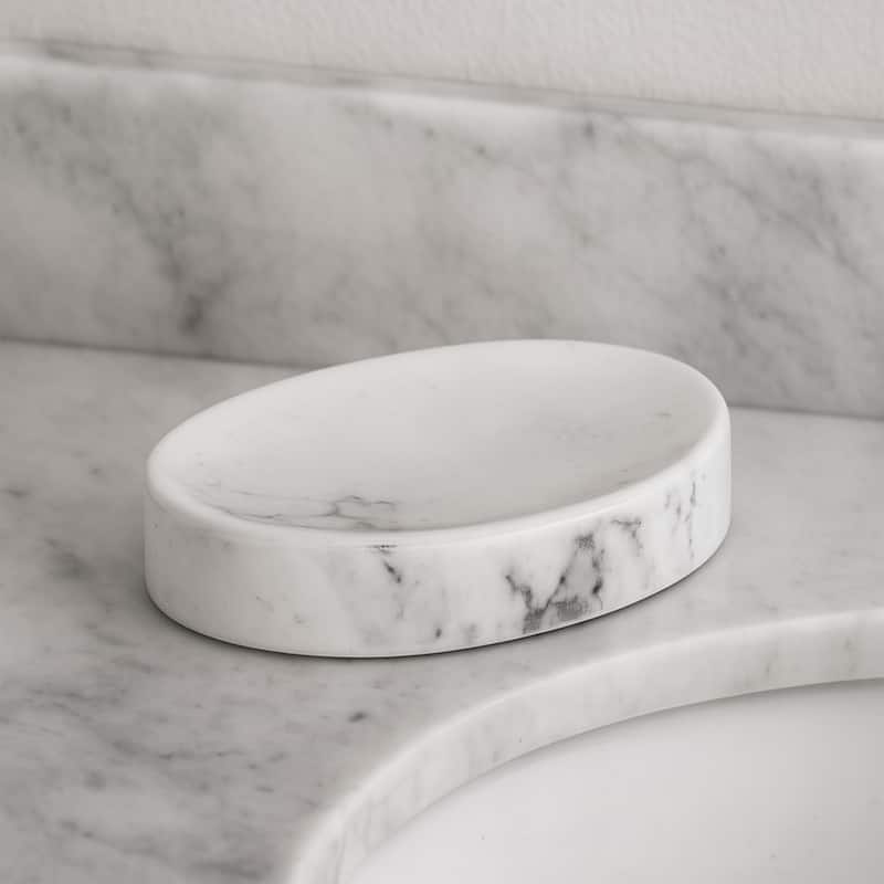 Marble Collection Bath Accessory Set Pieces