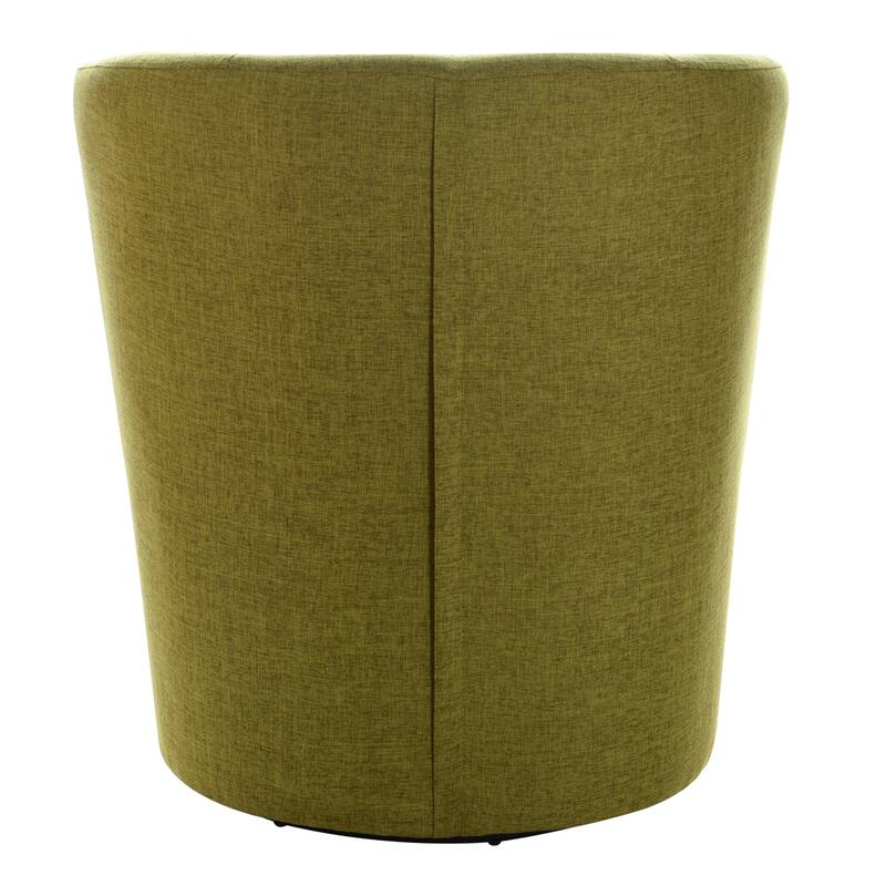 StyleCraft Barrel Swivel Accent Chair