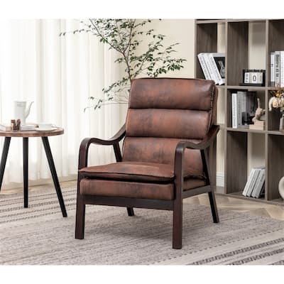 Clovis 24.8" Wide Microfiber Armchair