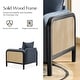 preview thumbnail 8 of 13, Abeline 32.75"W Coastal-Style Upholstered Armchair with Solid Wood Legs and Cushions Set of 2 by HULALA HOME
